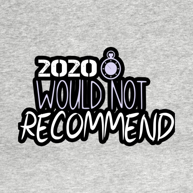 2020 would not recommend, covid, trending, quarantine, by fiesta